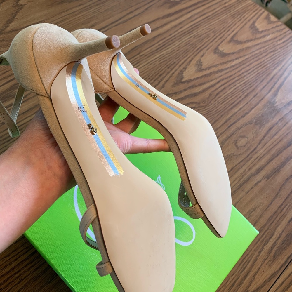 Sam Edelman nude heels NWT wedding heels - Picture 11 of 11